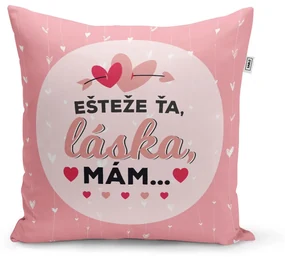 Sablio Vankúš Ešte že ťa láska mám: 40x40 cm