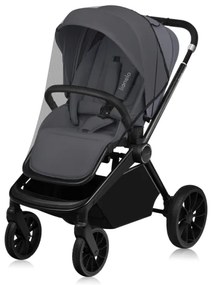 Lionelo - Športový kočík MIKA PLUS Sivý Kameň