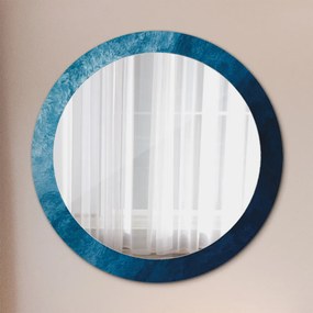 Okrúhle ozdobné zrkadlo Abstraktné umenie fi 80 cm