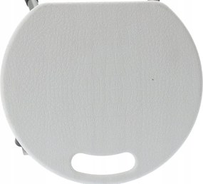 Skladací cateringový stolček - biely