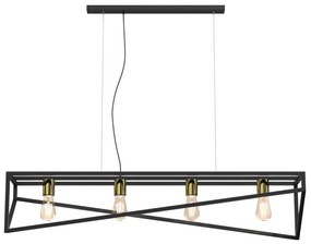Luster na lanku GOTE 4xE27/60W/230V