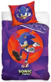 Detské obliečky Ježko Sonic Prime 140x200/70x90 cm