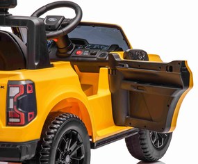 Elektrické autíčko Ford Ranger LIFT RAMIZ PA.707 - žlté