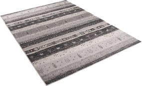 TA Koberec K203A TMAVOSIVÉ SARI B1X Rozmer: 60x100 cm