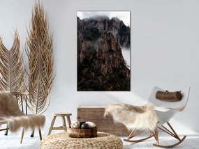 Artgeist Obraz - High Mountains (1 Part) Vertical Veľkosť: 20x30, Verzia: Na talianskom plátne