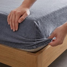 4Home froté prestieradlo Perfect antracit, 90 x 200 cm