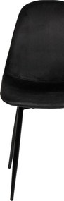 Noela Zamatová jedálenská stolička MARIE čierna