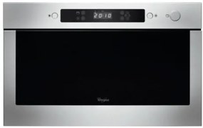 Whirlpool AMW 423/IX nerez + čierne sklo