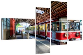 Obraz vlakovej stanice