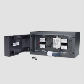 Brilagi - LED vonkajšie nástenné svietidlo DOUBLE CUBE LED/12W/230V antracit IP65