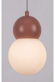 Rabalux 72280 - Luster na lanku GELLIA 1xG9/38W/230V ružová