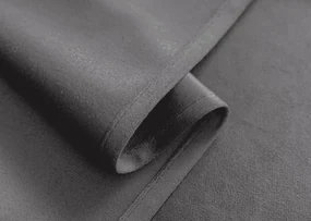 Zatemňovacie závesy VELVET svetlosivé 140x250 cm (2 ks), kovové krúžky