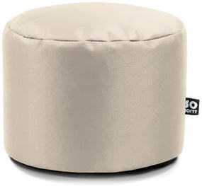 Béžový detský sedací vak z imitácie kože Dot M – So Soft?