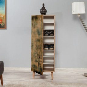 Skrinka na topánky Mega Sonoma Oak Trees