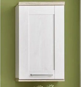 Kúpeľňová závesná  skrinka Romance, smrekovec/dub%