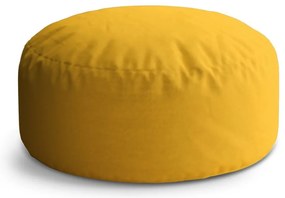 Taburet Circle žltooranžová, žltá