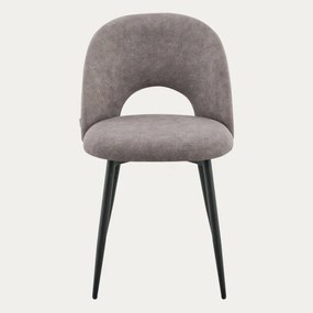 Jedálenská stolička TRIVIO sivá 767357