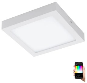 Eglo 96672 - LED RGBW Stmievateľné stropné svietidlo FUEVA-C LED/15,6W/230V BT