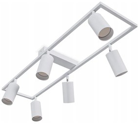 Bodové svietidlo 6xGU10/30W/230V biele