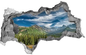 Diera 3D v stene nálepka Jeseň v tatrách nd-b-183021390