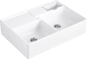 Villeroy & Boch Double-bowl drez biela alpská 632391R1