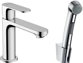 Hansgrohe Rebris S, umývadlová batéria s bidetovou spŕškou, chrómová, HAN-72215000