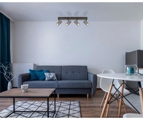 Globo 57911-4S - Bodové svietidlo ROBBY 4xGU10/25W/230V