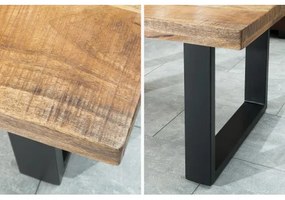 Konferenčný stôl 38662 100x60cm Drevo Mango - Komfort-nábytok