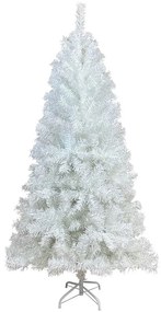 Umelý vianočný stromček biely, v rôznych veľkostiach, 210 cm