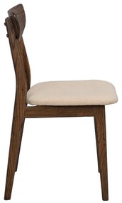 Hnedé jedálenské stoličky v súprave 2 ks Rodham - Rowico