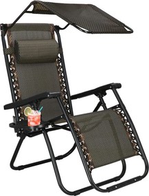 Záhradné lehátko SPRINGOS GC0029