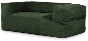 Zelený menčestrový sedací vak Sofa MooG – SLOWDOWN