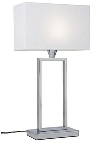 Cottex B2821K - Stolná lampa KENSINGTON 1xE14/40W/230V strieborná