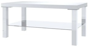 Konferenčný stolík Belini biely antracit Glamour Wood Imperium Belini 3 IMP SK1/0/W/W/0/0