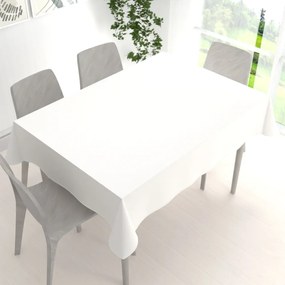 Biante Dekoračný obdĺžnikový obrus Rongo RG-032 Krémový biely 140x180 cm
