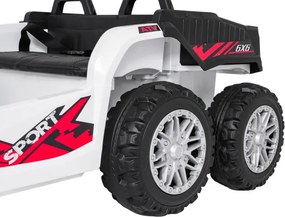 Elektrická štvorkolka Quad Sport TX 4 × 4 biela