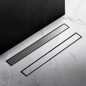Lineární odtokový žlab Rea Neox Pro 70 cm stříbrný