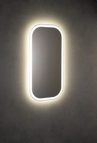 Sapho Sapho, MANOR zrkadlo s LED osvetlením 50x100cm, MN500