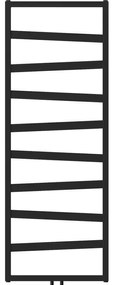 Mexen, Mexen Zoom dekoratívny kúpeľňový radiátor 1430 x 530 mm, 477 W, čierny - W130-1430-530-00-70