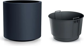 Kvetináč s vložkou HEOSE II biely