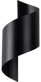 Sollux SL.1309 - Nástenné svietidlo TALASSA 1xG9/8W/230V čierna SLX1092