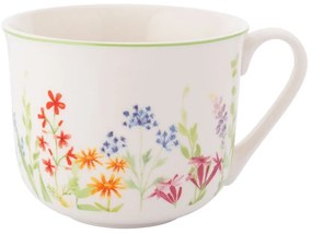 Altom Porcelánová jumbo šálka s podšálkou Nature Awakening 450 ml