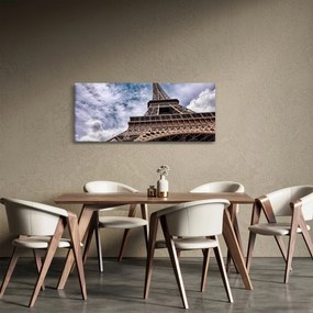 Obraz Eiffelovej veže (120x50 cm)