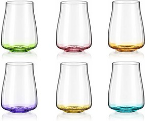 Crystalex poháre Rainbow fresh 400 ml 6 ks