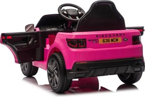 LEAN CARS Elektrické autíčko Land Rover Discovery DLS-K06 ružové