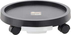 Podstavec pod kvetináč, okrúhly, na kolieskach, priemer 40 cm *7892