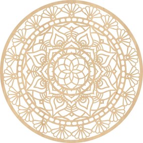 Drevená mandala na stenu - Ručne vyrezávaný obraz| SENTOP HDF0507-akcia20