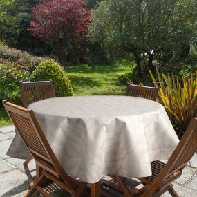 ZÁHRADNÝ VODEODOLNÝ OBRUS GARDEN (FI) 150 CM LISTY
