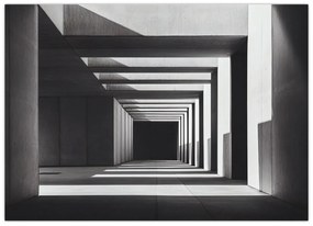 Obraz - Štvorcový tunel (70x50 cm)