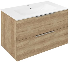 Sapho Sapho, CIRASA umývadlová skrinka 79,8x52x46cm, dub Alabama, CR801-2222